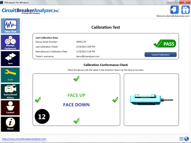 13 Calibration Step 5